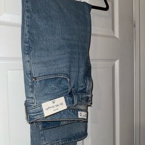 Abercrombie & Fitch Light Blue Straight Leg Jeans